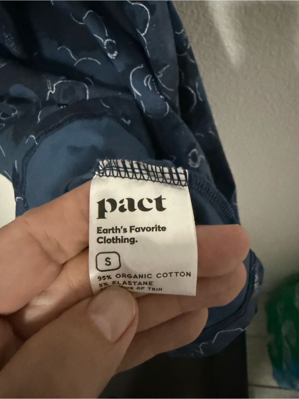 Pact Navy Blue Floral Midi Dress - Picture 6 of 15